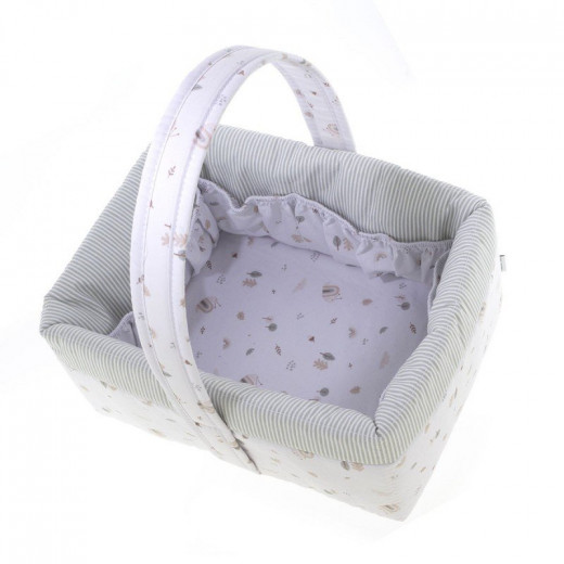 Cambrass Layette Basket Greeny Green