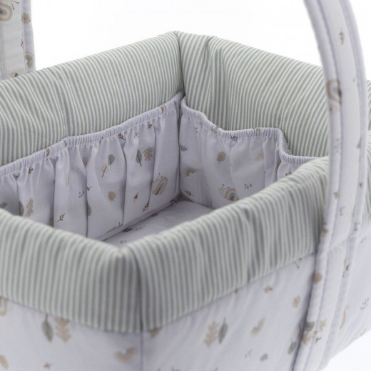 Cambrass Layette Basket Greeny Green