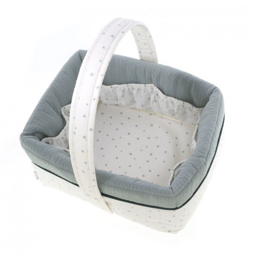 Cambrass Layette Basket Magia Green