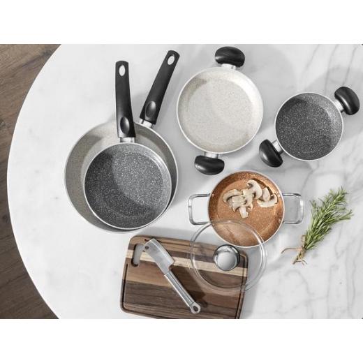 Madame Coco Gordes Granite Look Pan Set 2 Pieces