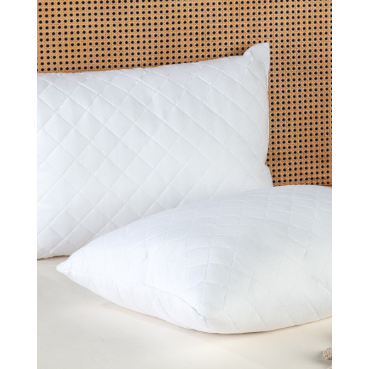 Madame Coco Farrant 2-Pack Quilted Ultra Sonic Pillow