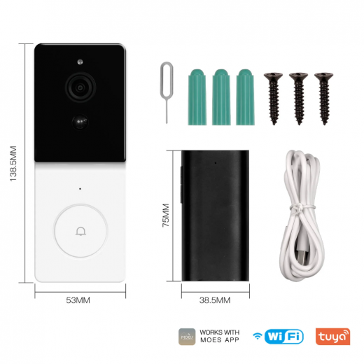 Moes Tuya Smart Doorbell WIFI