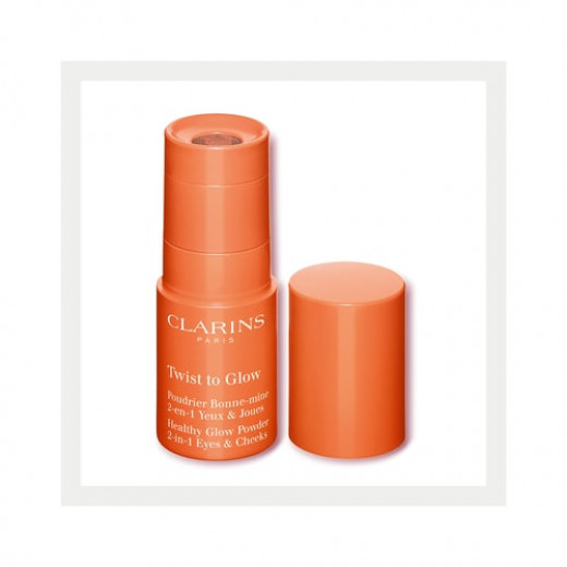 Clarins Twist to Glow Eyes & Cheecks 03 Radiant Pink