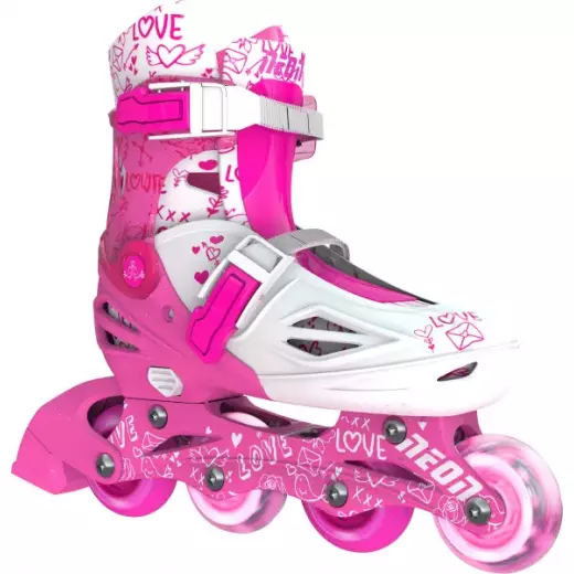 Yvolution Roller Skates, Pink Color