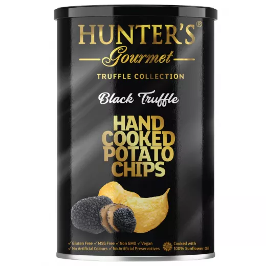 Hunter's Hand Cooked Potato Chips Black Truffle 150g