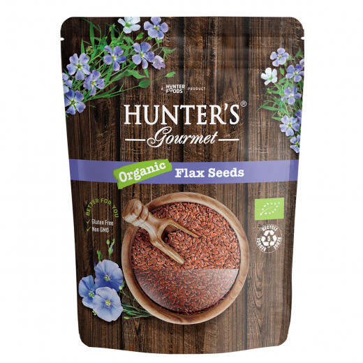 Hunter’s Gourmet Organic Flax Seeds (300gm)