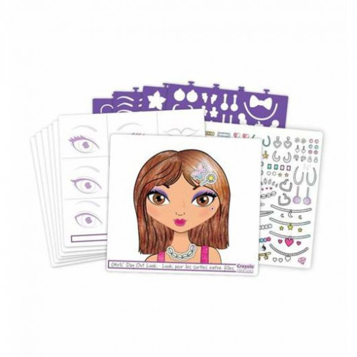 Crayola Creations Fashion Sticker By Number Set