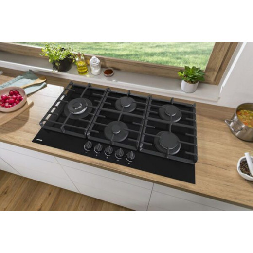 Gorenje Built-in Gas Hob 90cm – Black Ceramic