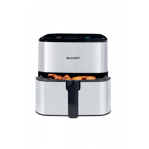 Sharp  Airfryer 7 Liters – 1650 watt – Stainless Steel