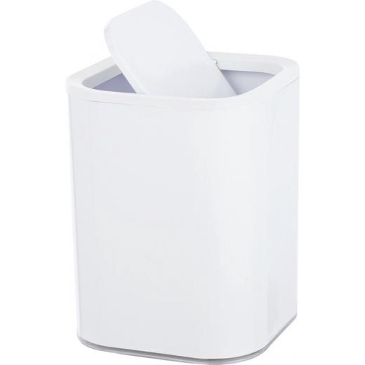 Wenko Swing Lid Bin Oria White  7 l