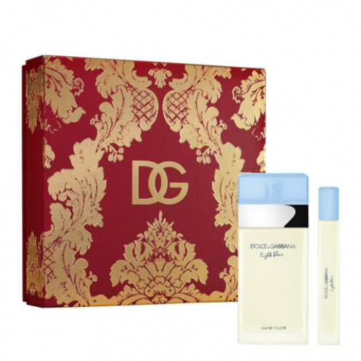 DOLCE & GABBANA LIGHT BLUE EDT 100ML+EDT10 ML XM23