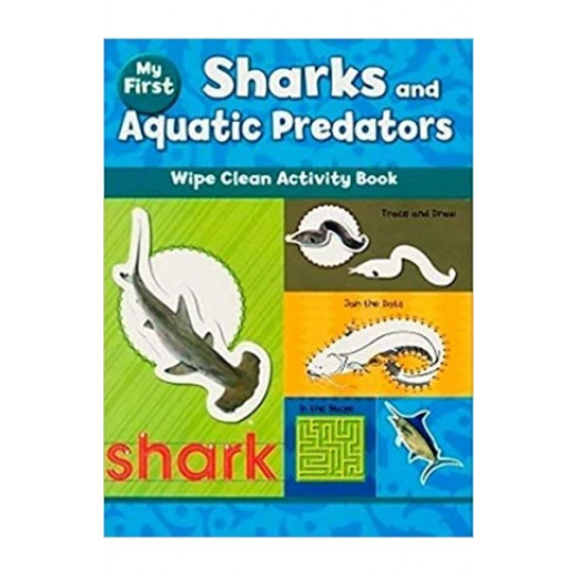 Wipe Clean Activity Book: Sharks And Aquatic