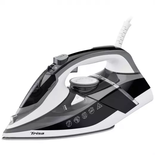 Trisa Steam iron "Prof. Steam i6242" black