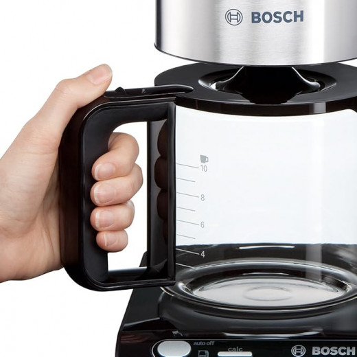 Bosch TKA8633 Coffee Maker - Coffee Makers (freestanding, Drip Coffee Maker, Coffee, Black, Stainless Steel, 50/60 Hz, CE, ROSTEST, VDE)