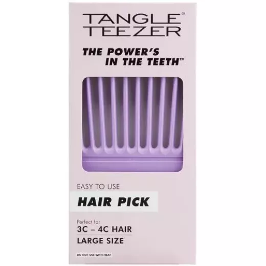 Tangle Teezer | The Hair Pick for Curly Hair | Adds Lift, Volume, Preserves Curl, Reduces Frizz | Lilac