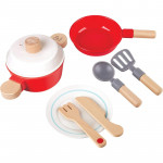 Hape Play Essentials: Kitchen Playset: Little Chef Cook & Serve