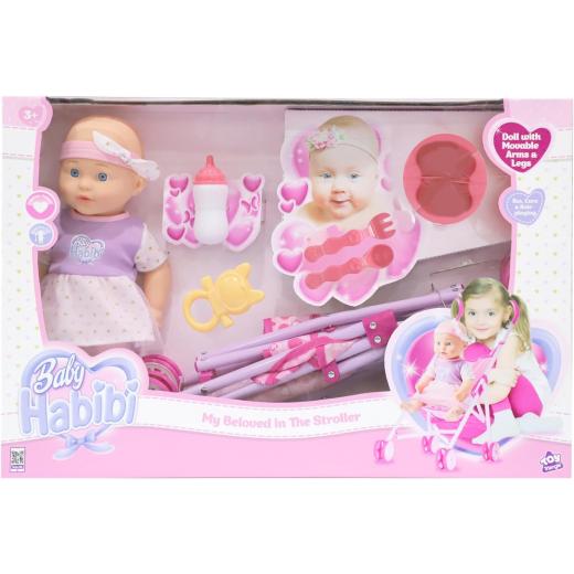 Baby Habibi My Beloved in The Stroller 14″ Doll 3yrs