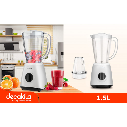 Decakila Stand Blender 1.5L | 400w (KEJB034W)