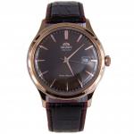 Orient Open Heart Automatic Leather Strap Blue Watch