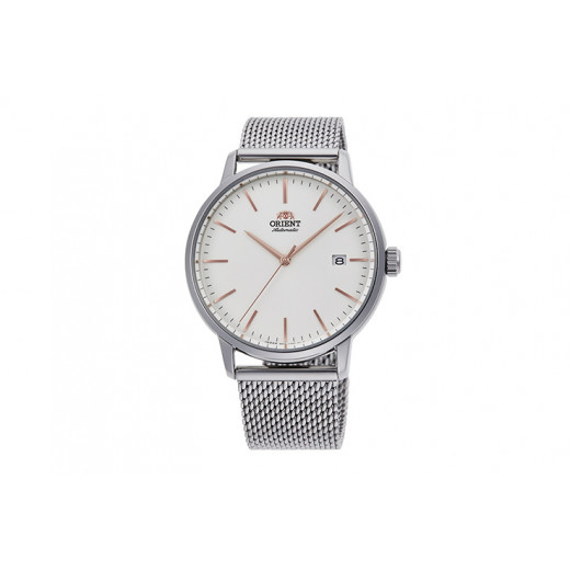 Orient Automatic White Dial Stainless Steel Watch