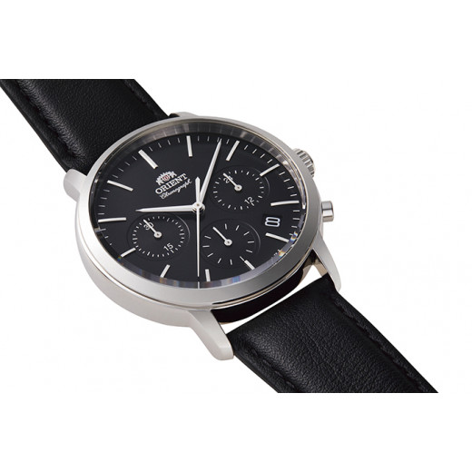 Orient Quartz Contemporary Watch, Leather Strap