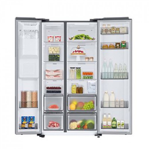 Samsung Side-by-Side Refrigerator, 609L Net Capacity