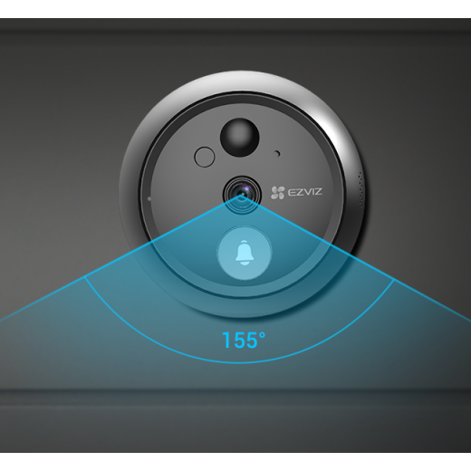 Ezviz Wire-free Peephole Doorbell HP4