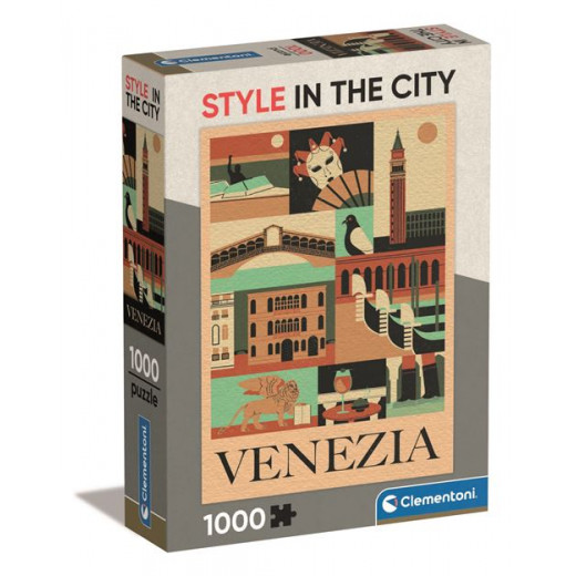 Clementoni Puzzle Style In The City - Venezia - 1000 pieces