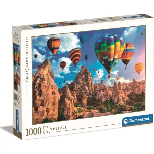 Clementoni Puzzle High Quality Collection Balloons in Cappadocia 1000 pcs