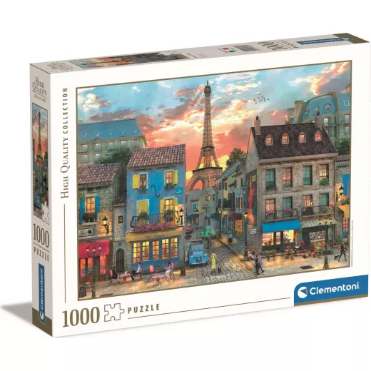 Clementoni Puzzle High Quality Collection Streets of Paris 1000 pcs