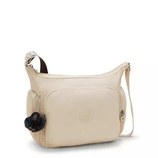 Kipling Gabb Back To Beige Large Crossbody Bag