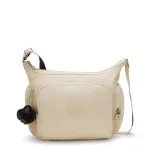 Kipling Gabb Back To Beige  Medium Crossbody Bag