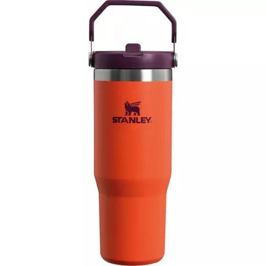 Stanley The IceFlow Flip Straw Tumbler 890 ml Tigerlily Plum