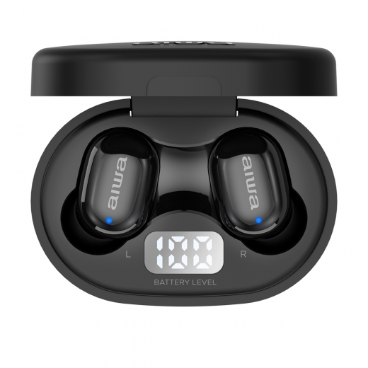 Aiwa Ebtw-150Bk True Wireless Earbuds Black