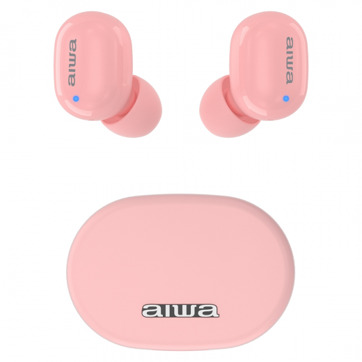 Aiwa Ebtw-150Bk True Wireless Earbuds pink