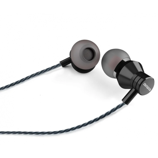 Aiwa Wired Earphones Black