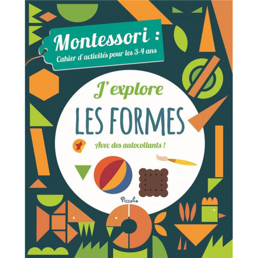 Montessori; activity book: les formes