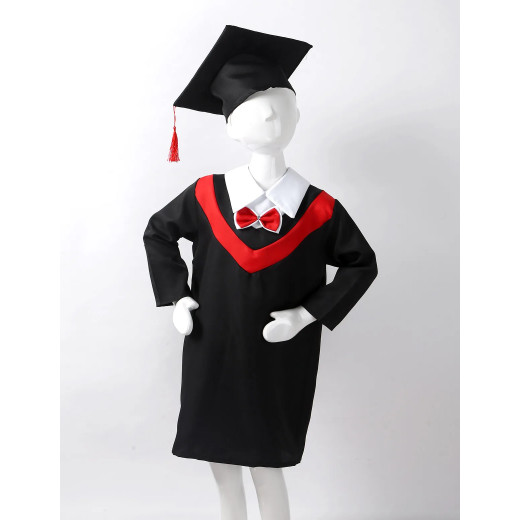 K Costumes | Preschool Primary School Graduation Gown With Hat Children Student Cosplay Role Play