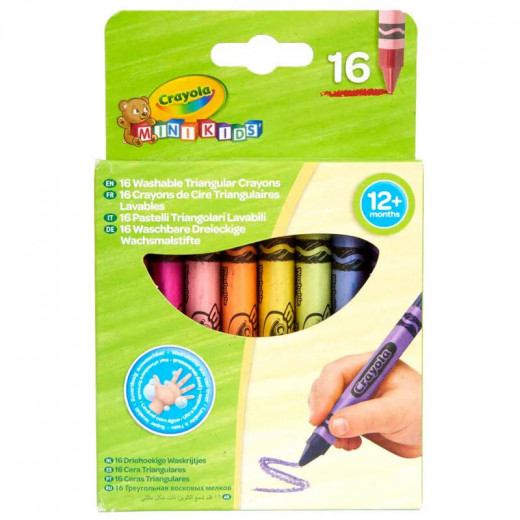 Crayola | Washable Triangular Crayons X16