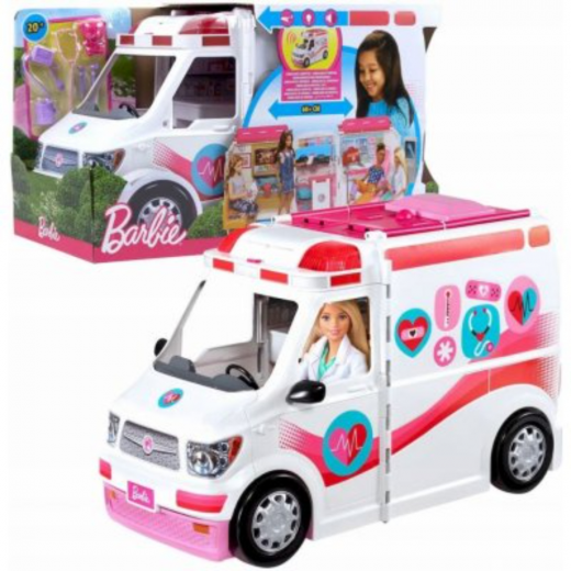 Barbie | Transforming Ambulance and Clinic Playset