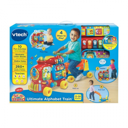 Vtech | Baby Push And Ride Alphabet Train