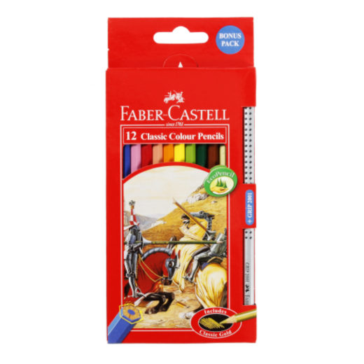 Faber Castell | Colored Pencils | 12 Colors
