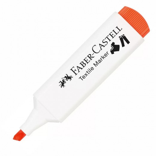 Faber Castell - Textile Fabric Marker - Orange