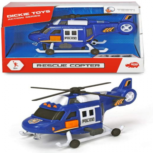 Dickie | Poltie Rescue Helicopter | Blue