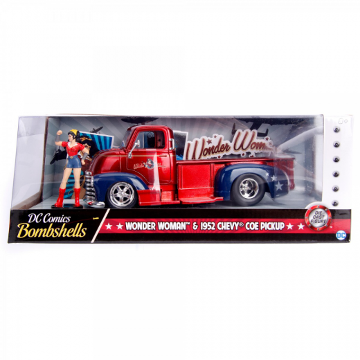 JADA | DC Bombshells 1952 Chevy Co Pickup 1:24