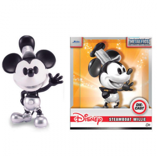 JADA | Die-Cast Disney Mickey Steamboat Willie metalfigs figure | 10cm