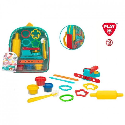 PlayGo | Plasticine Backpack Set | 13 pcs