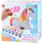 Play Go | Paint Your Own Unicorn | Money Box | Ceramic | 14 pcs