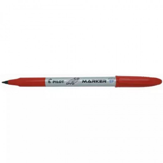 Pilot | CD-DVD Marker | Extra Fine Tip | Red