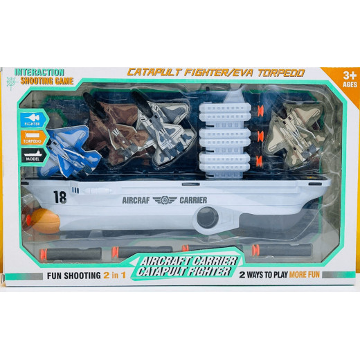 K Toys | Foam Airplane Launcher Catapult Gun